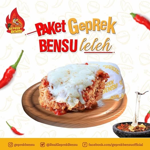 Paket Geprek Bensu Leleh